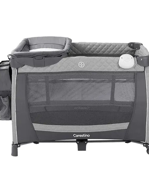 Carestino GENOVA Gray Playpen Rental – Complete Setup in Panama – Baby Gear Rentals Panama