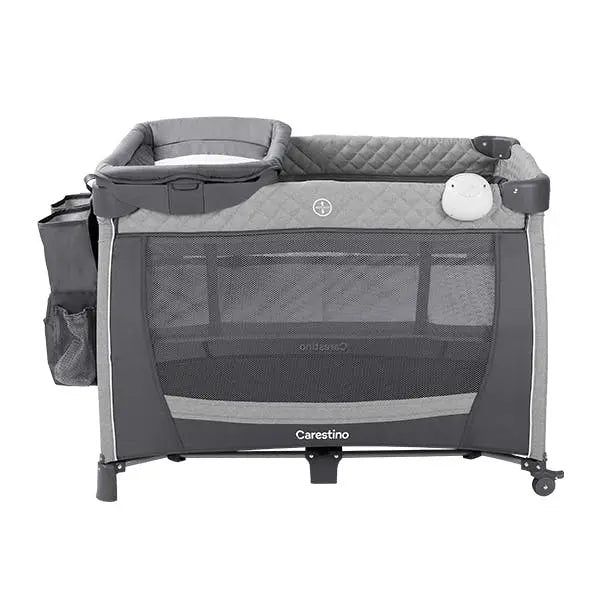 Carestino GENOVA Gray Playpen Rental – Complete Setup in Panama – Baby Gear Rentals Panama