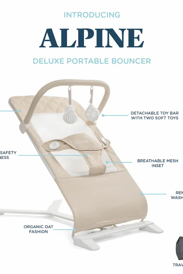 Baby Delight Alpine Deluxe Portable Bouncer Rental – Product Details in Panama – Baby Gear Rentals Panama