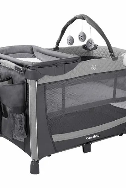 Carestino GENOVA Gray Playpen Rental – Without Changing Table in Panama – Baby Gear Rentals Panama