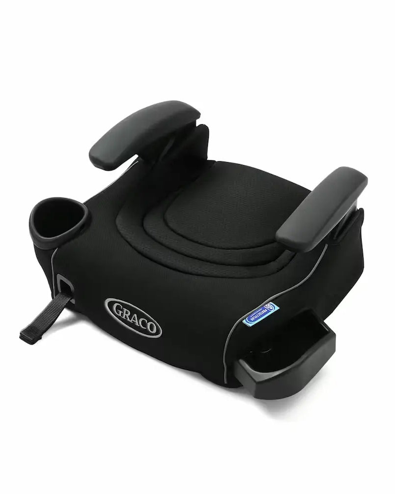Graco TurboBooster LX Backless Car Seat Rental – Front View in Panama – Baby Gear Rentals Panama