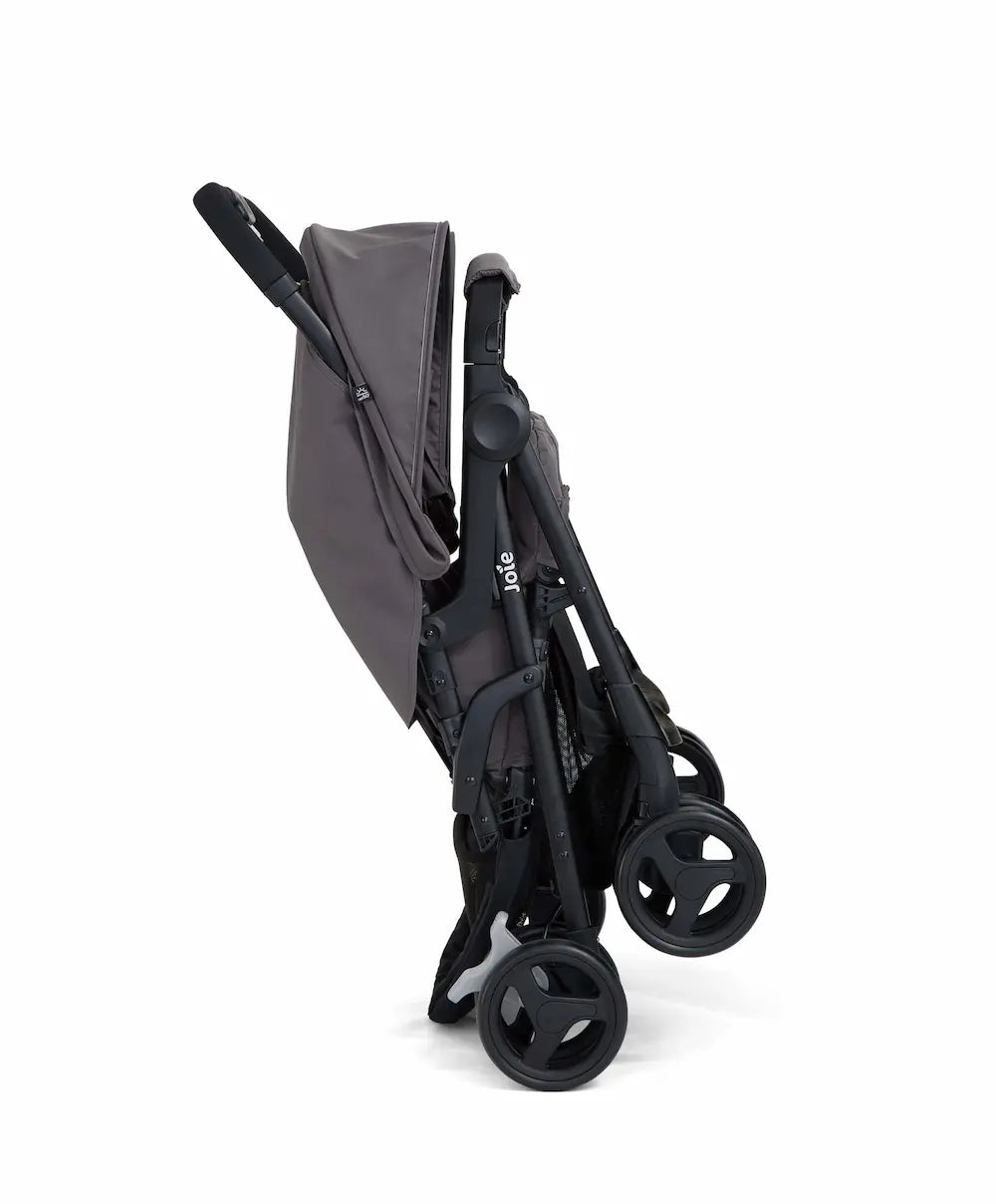 Joie Aire Twin Stroller Rental – Folded View in Panama – Baby Gear Rentals Panama