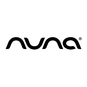 Nuna brand logo displayed in the Baby Gear Rentals Panama website.