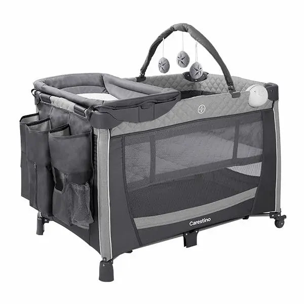 Carestino GENOVA Gray Playpen Rental – Without Changing Table in Panama – Baby Gear Rentals Panama
