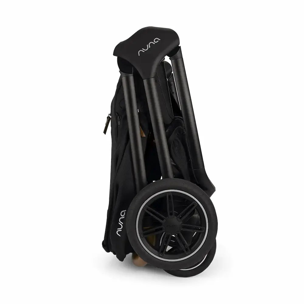 Nuna Triv Next Stroller Rental – Folded View in Panama – Baby Gear Rentals Panama